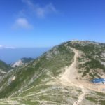 木曽駒ヶ岳(2956m) 宝剣岳(2931m) 中岳(2925m)・中央アルプス